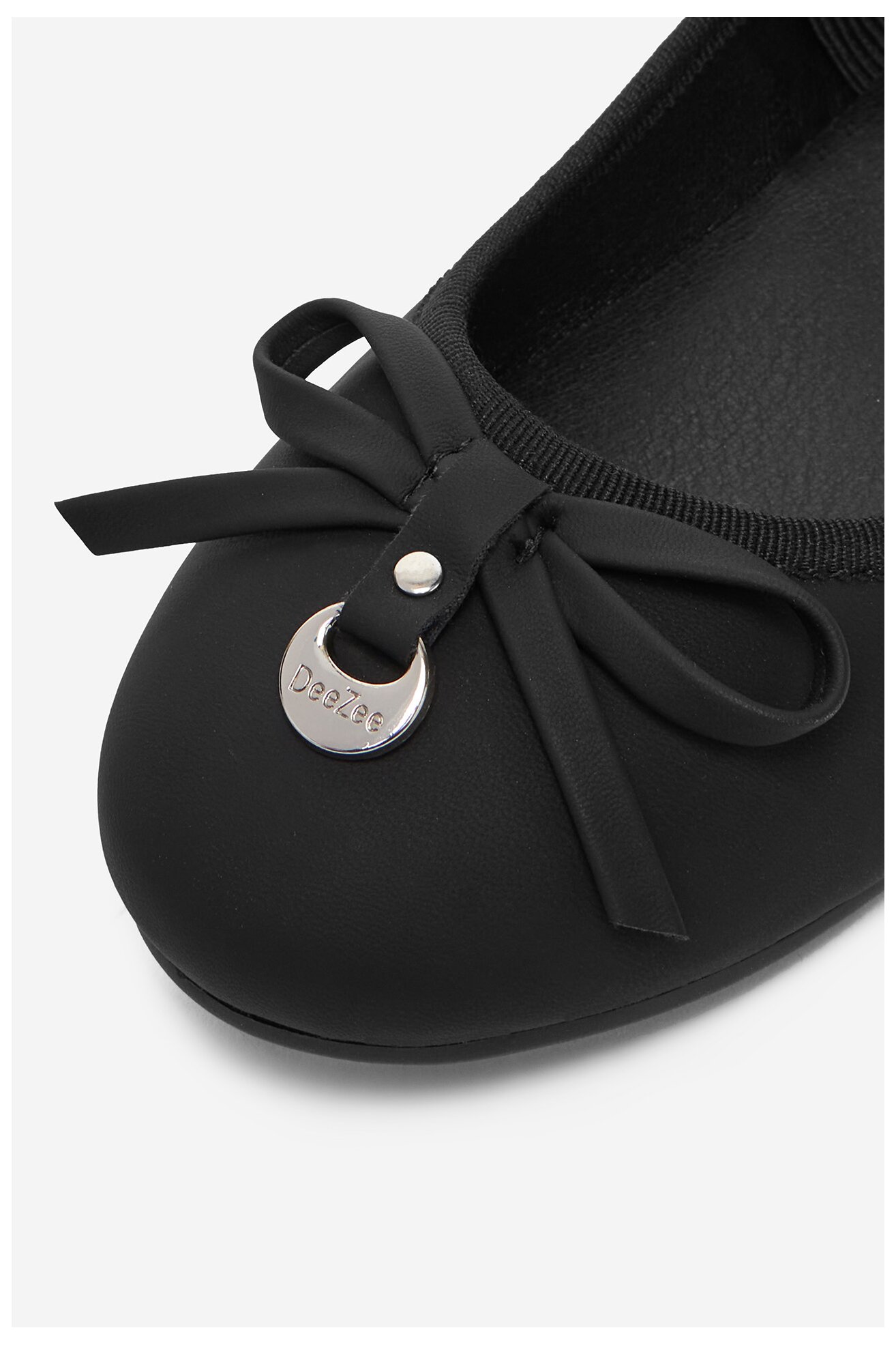 Baleriny DeeZee CEO-CS21273-03 Czarny