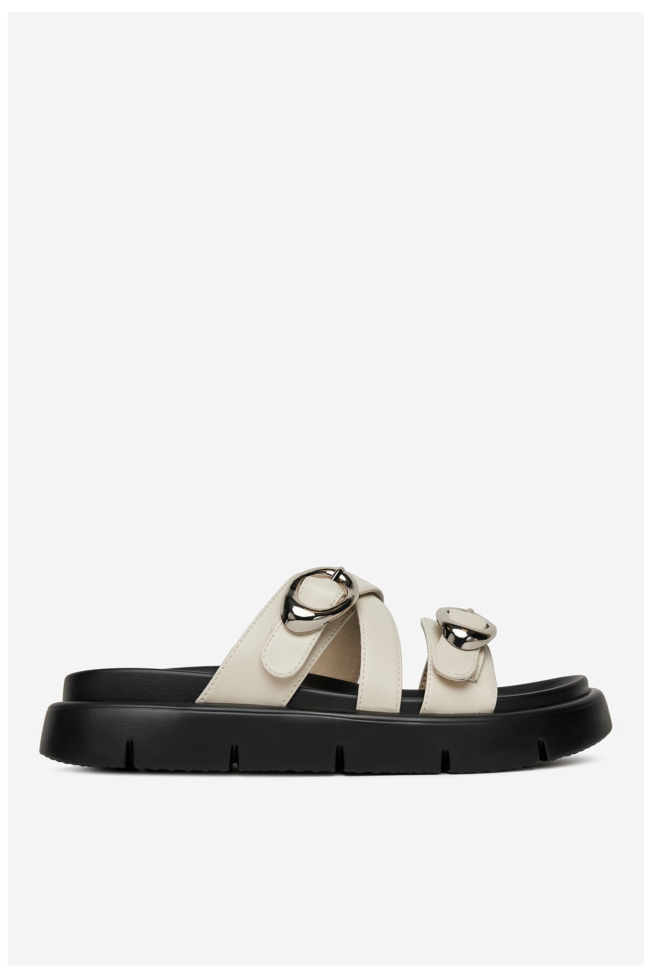 Klapki Badura CHAMOMILE-7Y002 Biały