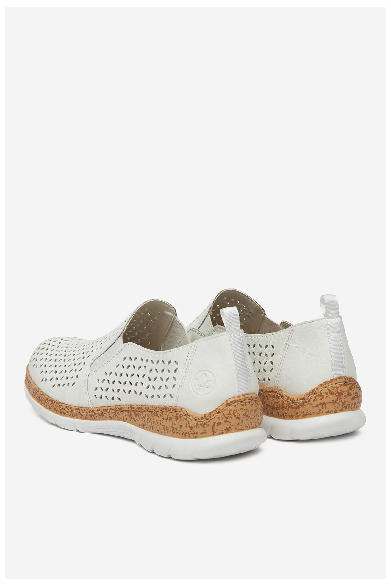 Félcipő Rieker N4251-80 FEHÉR