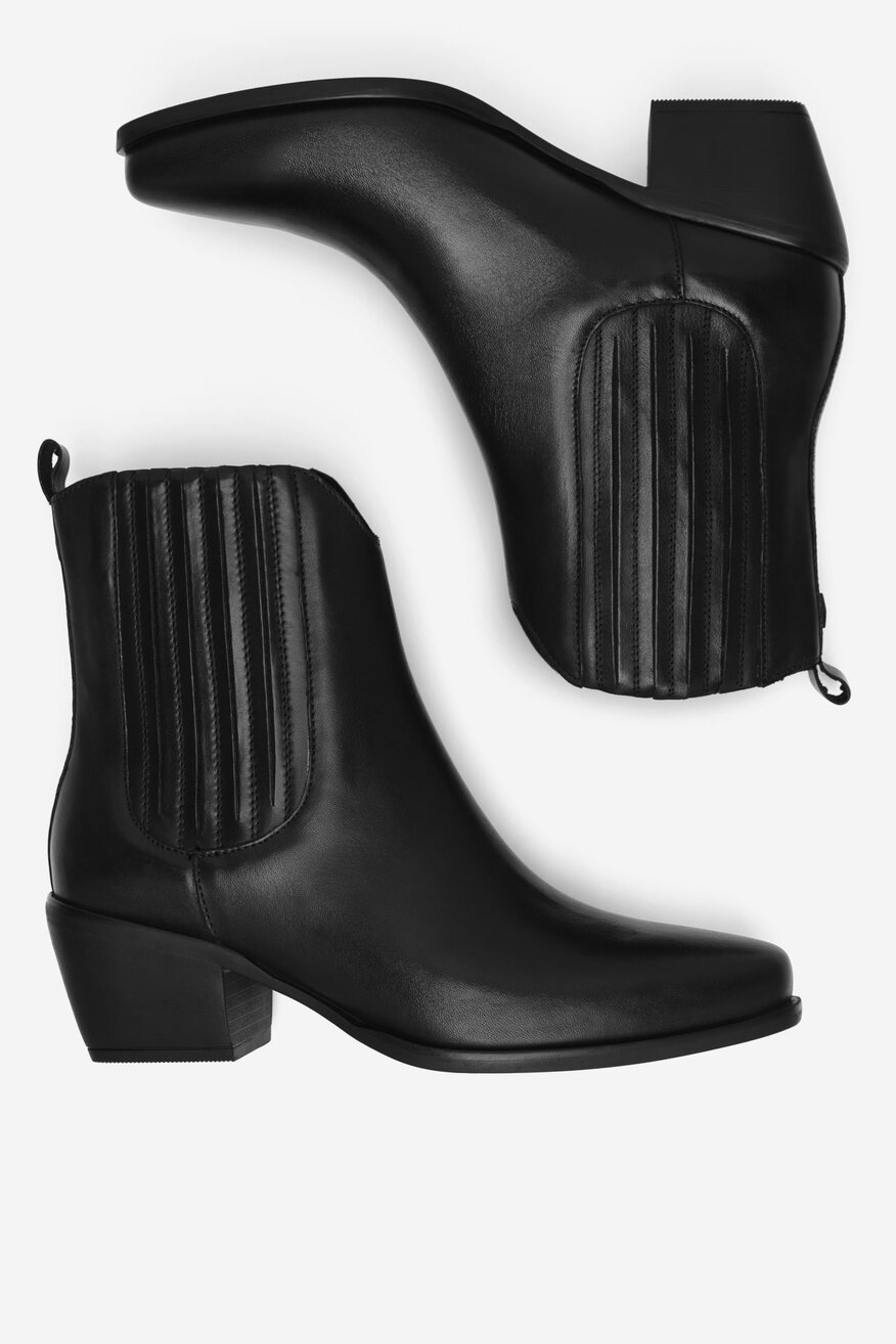 Mexx - Kowbojki skórzane - 5905588996668