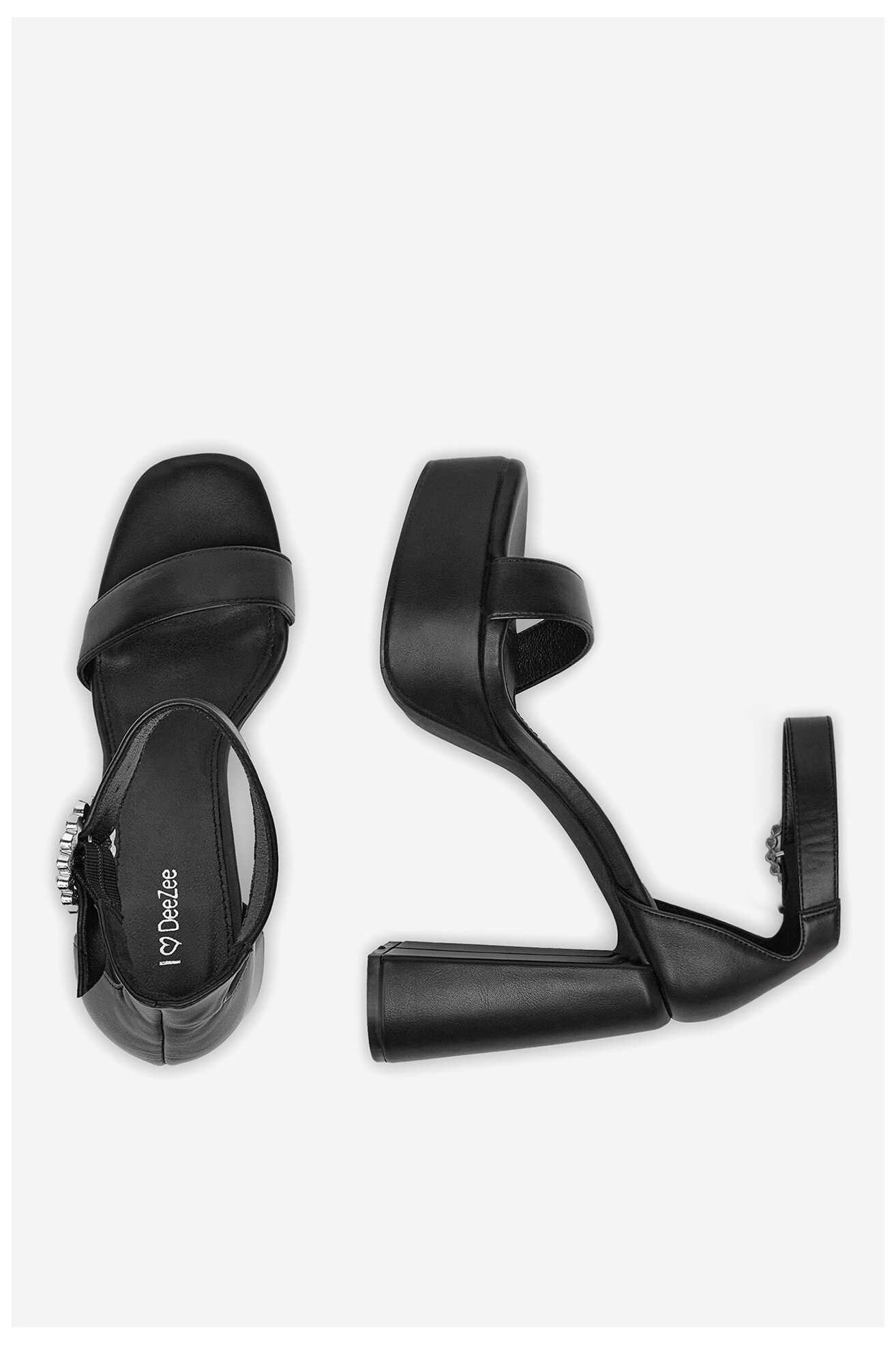 Sandały DeeZee YD1399-6 Czarny