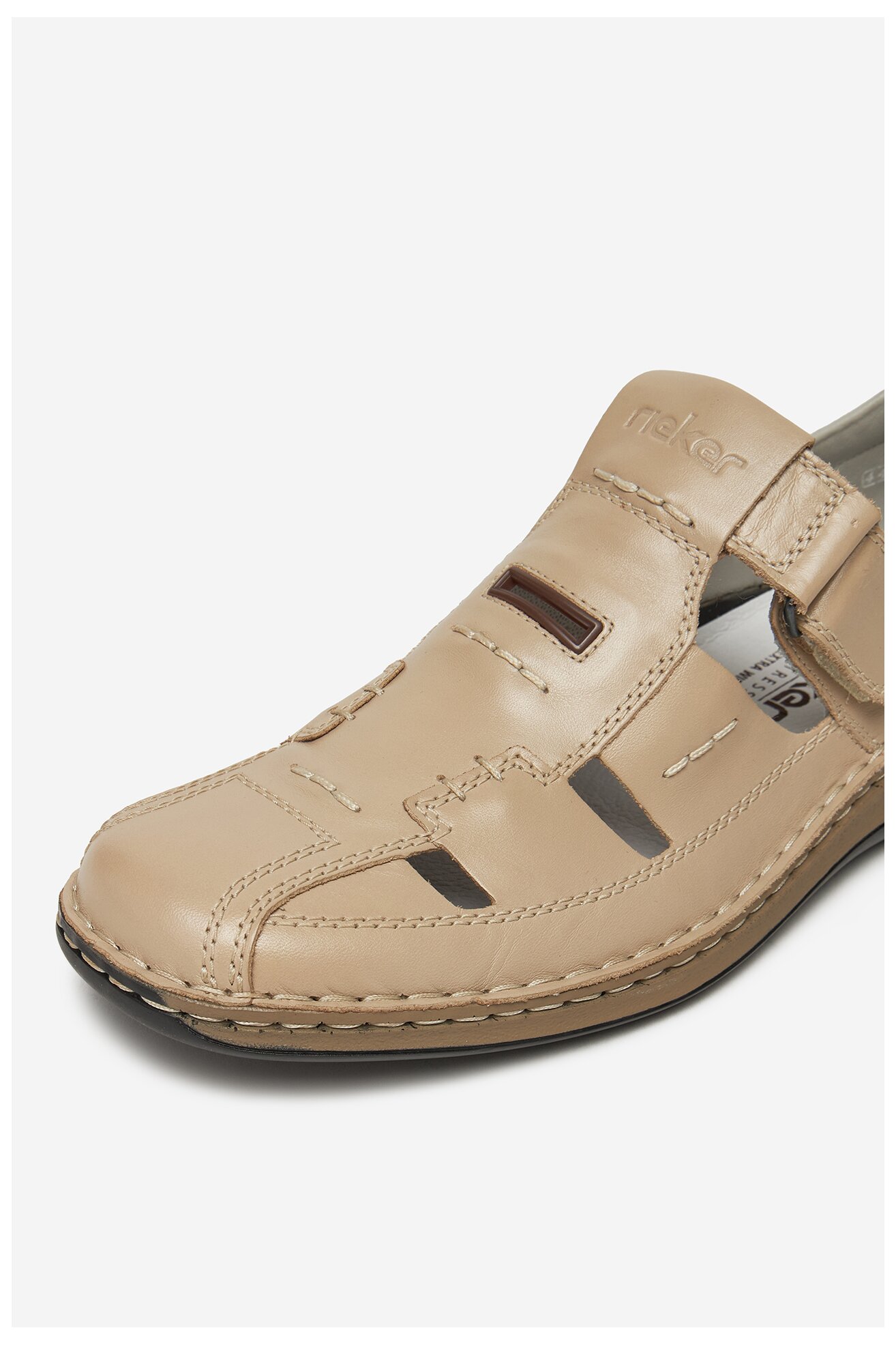 Sandały Rieker 05284-60 Beżowy