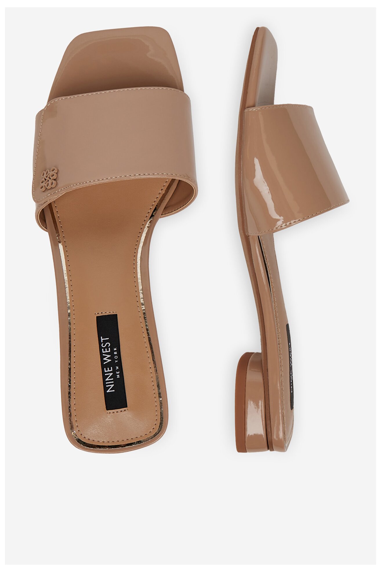 Șlapi NINE WEST S4SH1847-01 BEJ