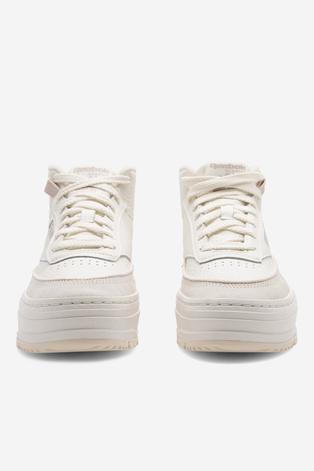 Sneakers Reebok Club C Geo Mid GY8781 Kremowy