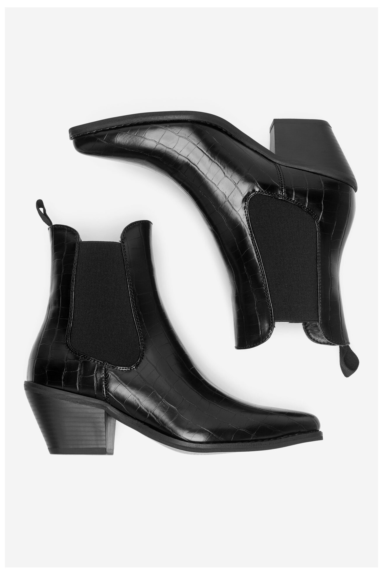 Bokacsizma Jenny Fairy WS22293-07 FEKETE