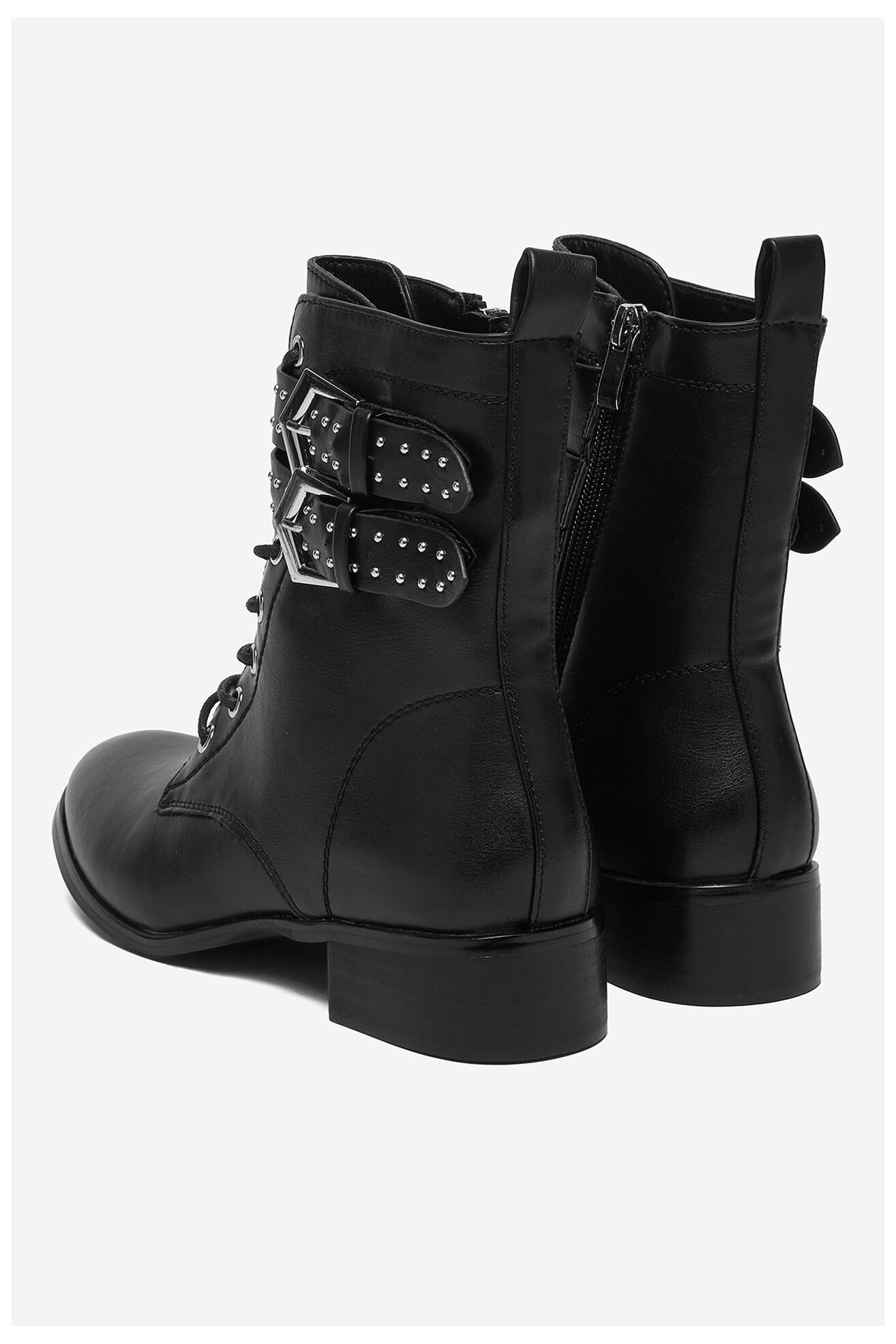 Bokacsizma DeeZee 2900818-1-BLACK PU FEKETE