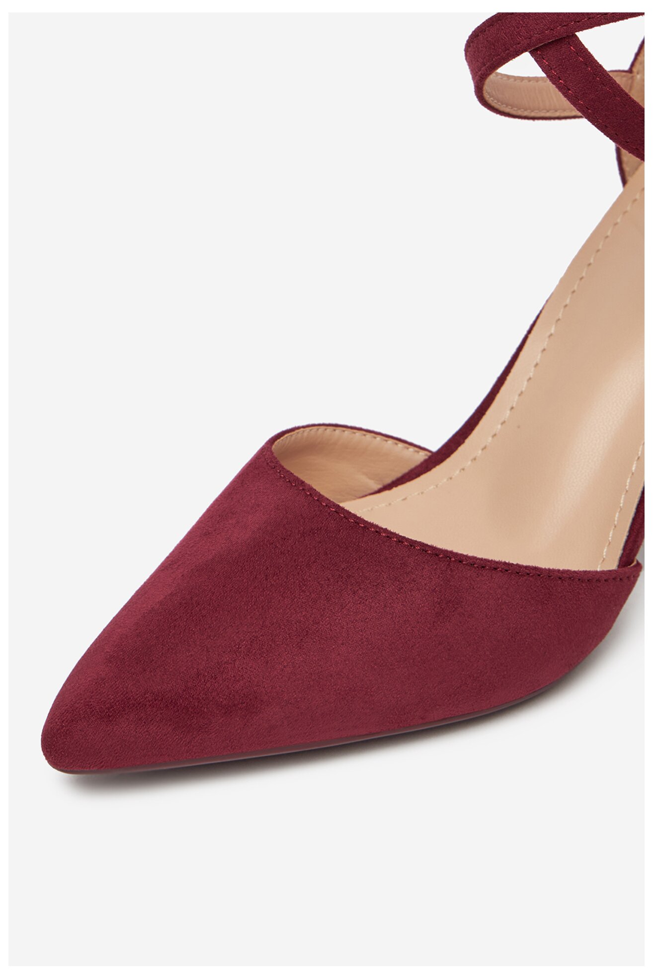 Czółenka DeeZee DZ0068 Bordowy