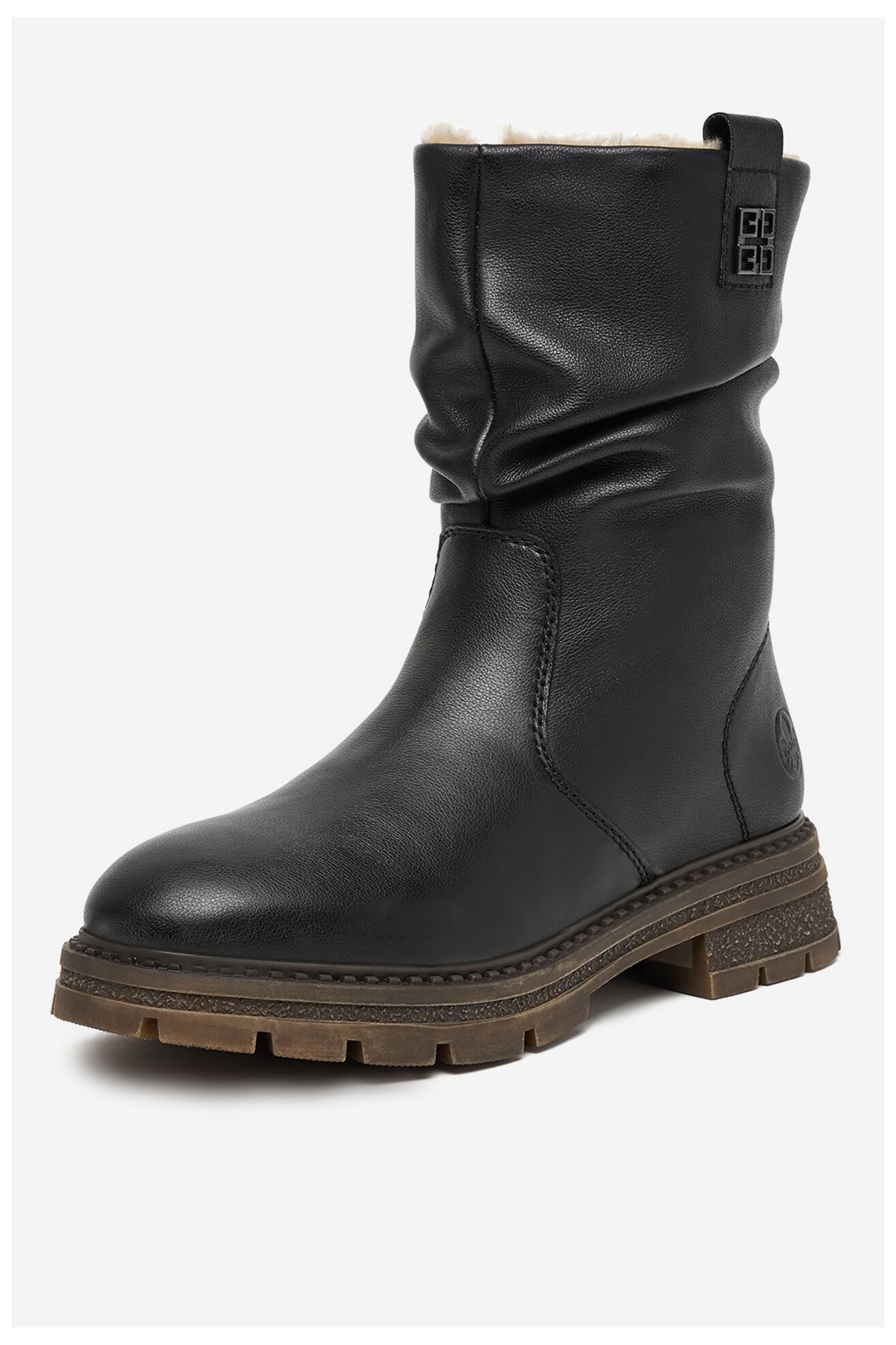 Bokacsizma Rieker CEO-Z9855-00 FEKETE