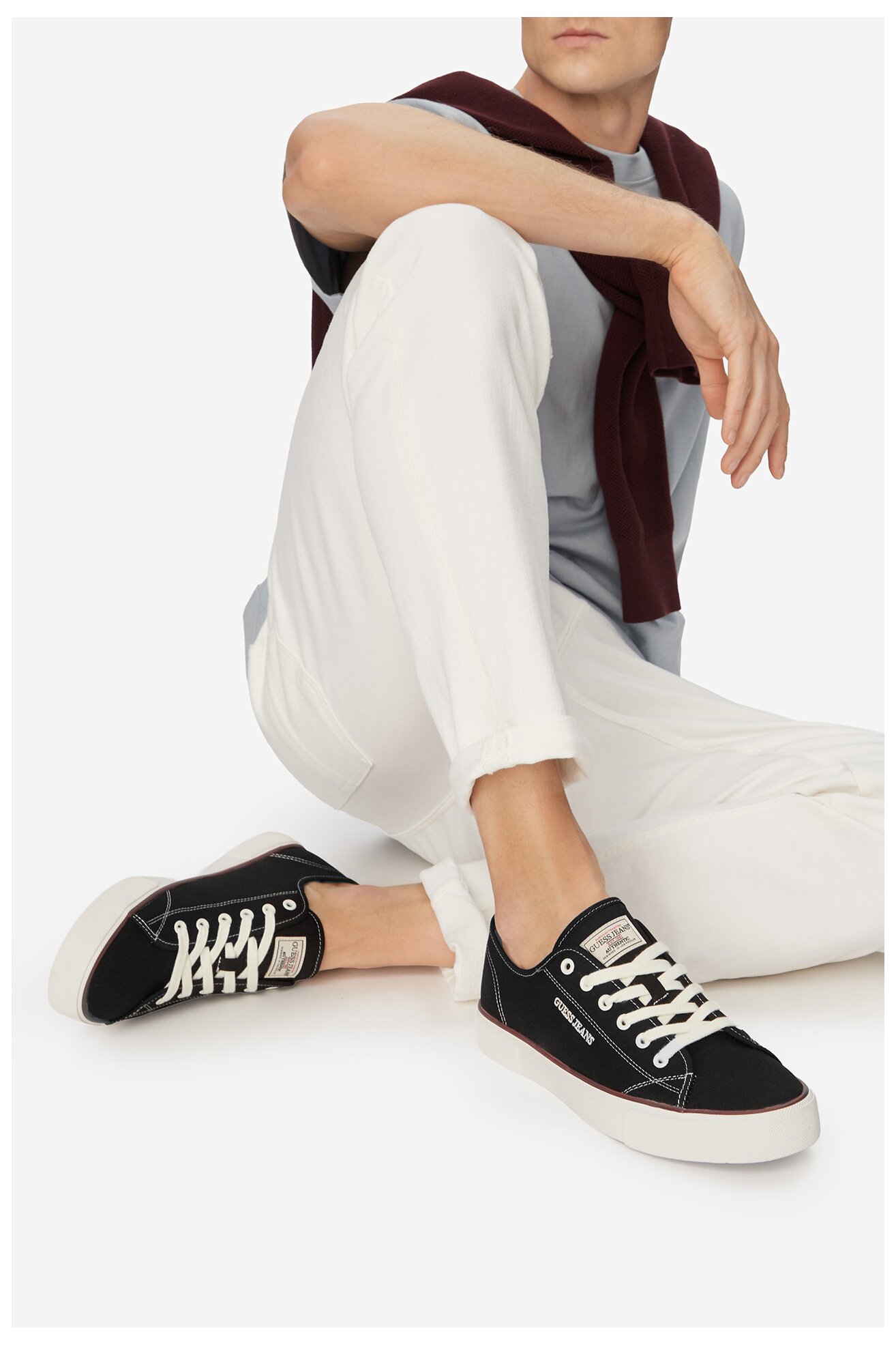Sportska obuća GUESS JEANS CWBEO-ANTONIO-01 WE CRNA