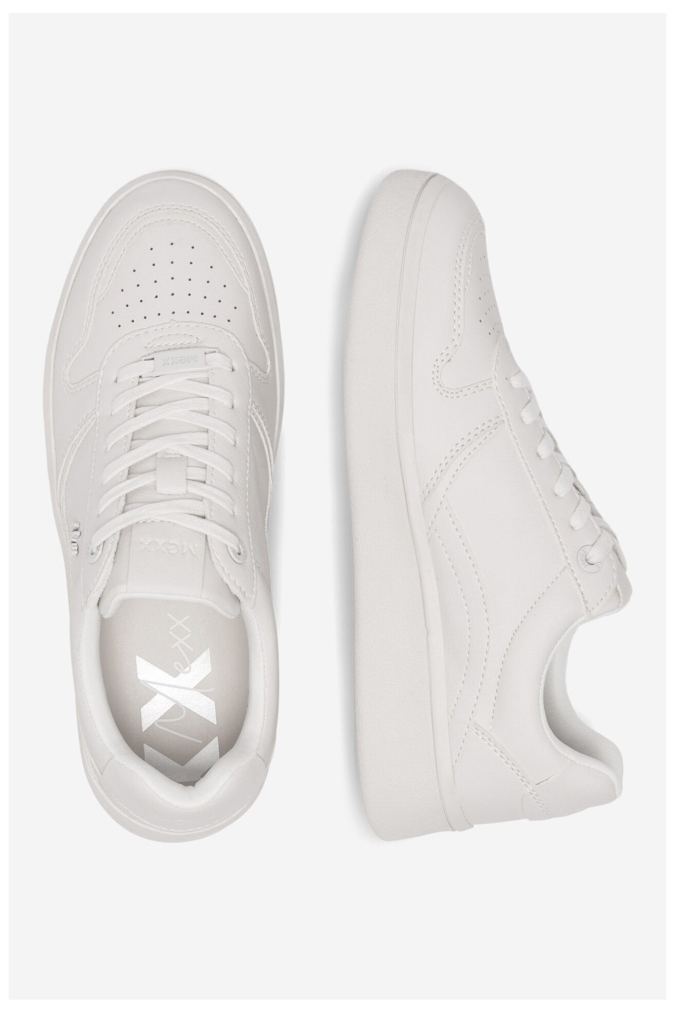 Sneakerși Mexx MIMW1011841W-01 ALB