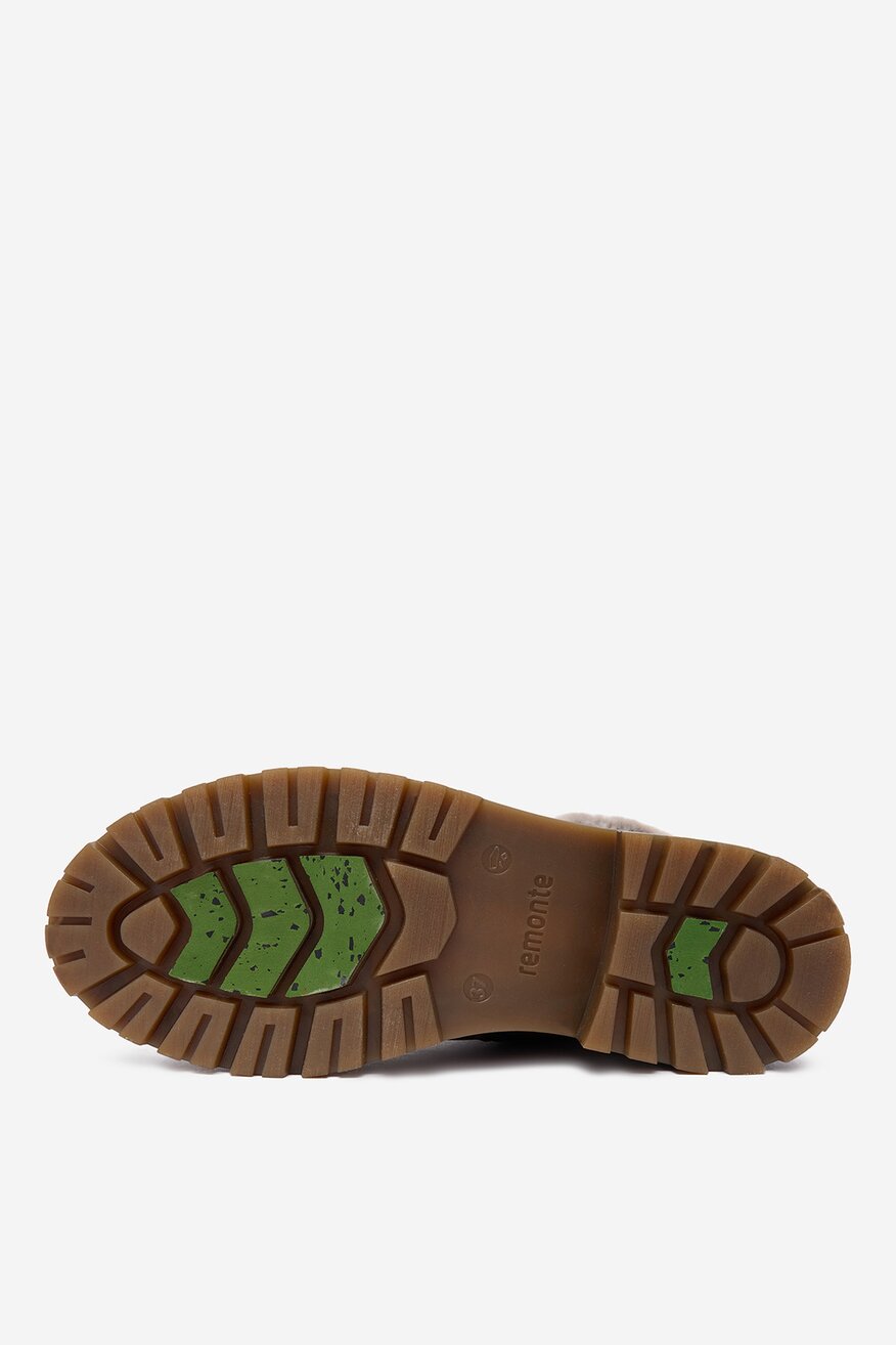 Remonte - Trzewiki skórzane ocieplane - 2230085547420