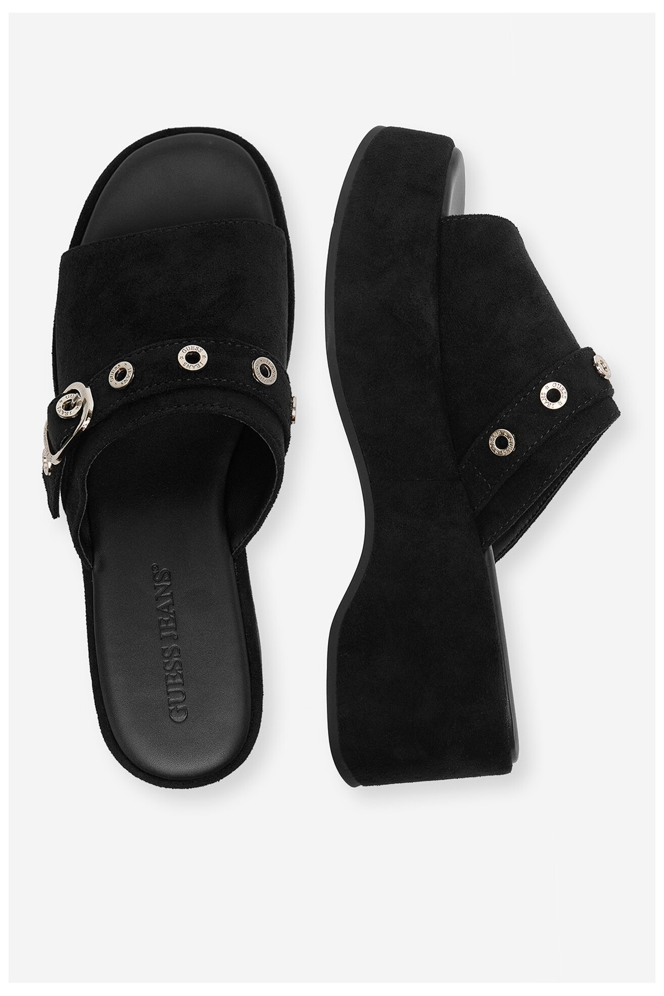 Klapki GUESS JEANS CEO-HY20091-1 Czarny