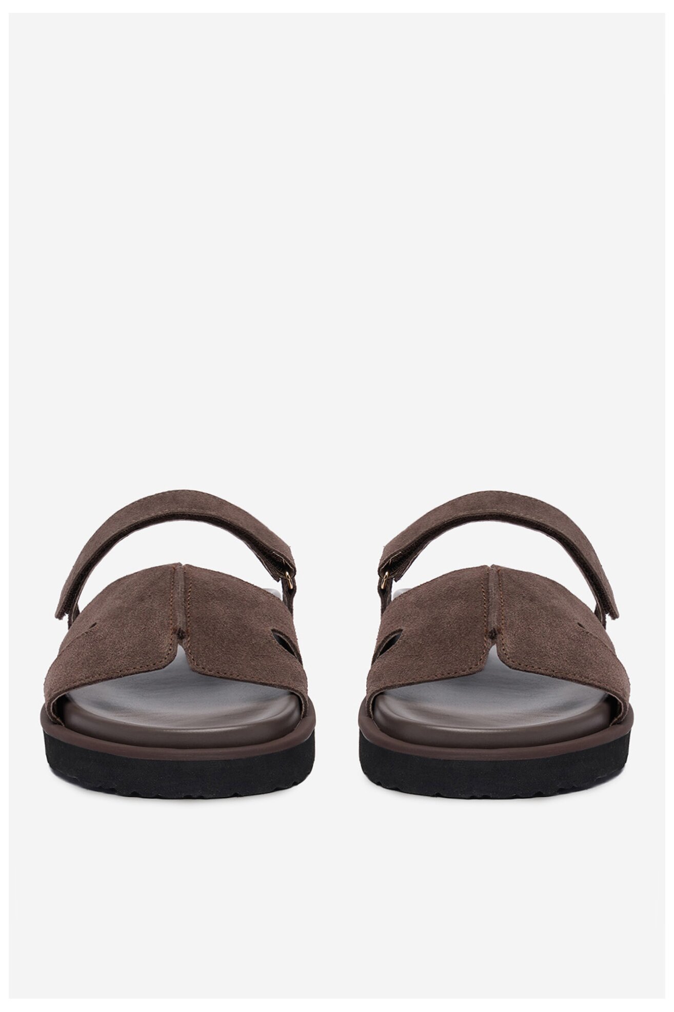 Klapki Gino Rossi C-CLB-P1927A Brązowy ciemny