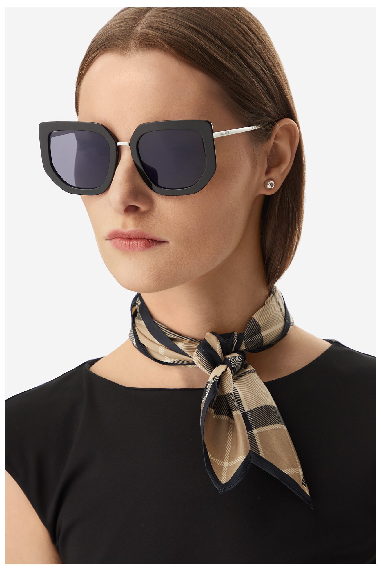 Ženske sunčane naočare NINE WEST CEO-NW6659S CRNA
