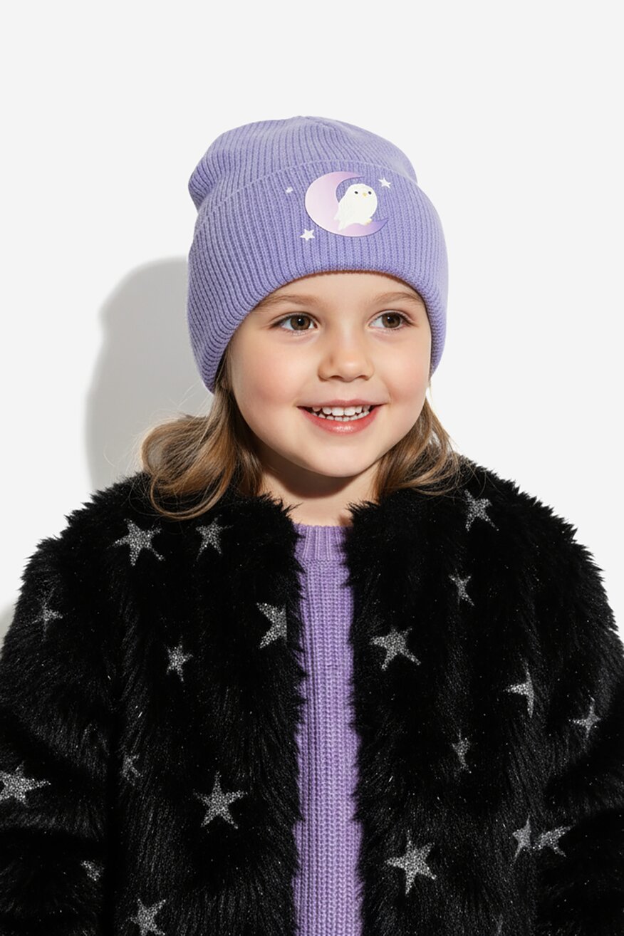 Gyerek sapka Harry Potter VILÁGOSLILA - 5906751426678