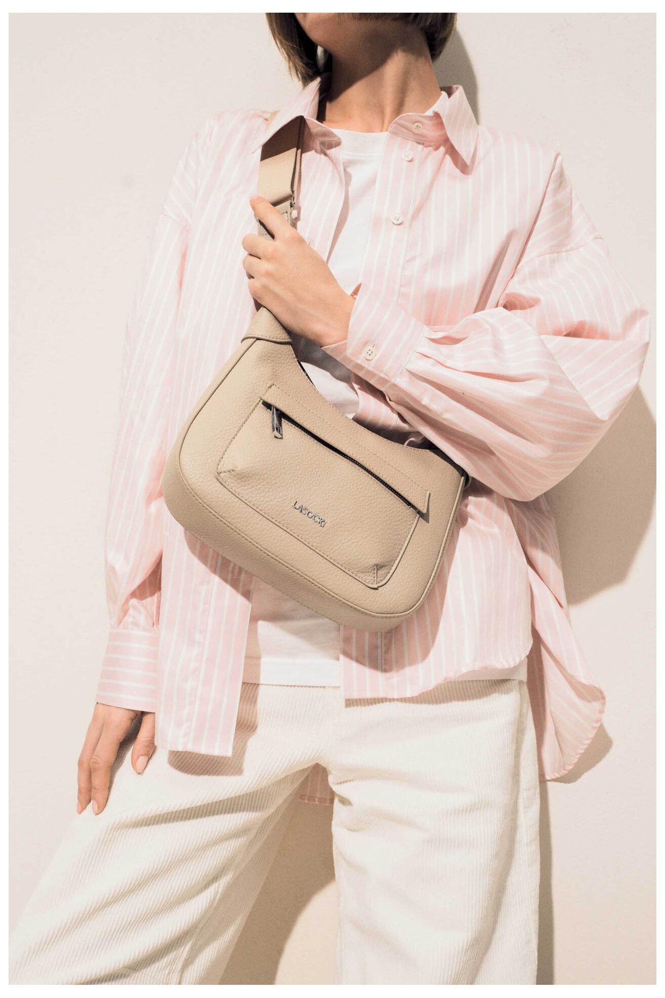 Kézitáska Lasocki LSK-L-006-07 BÉZS