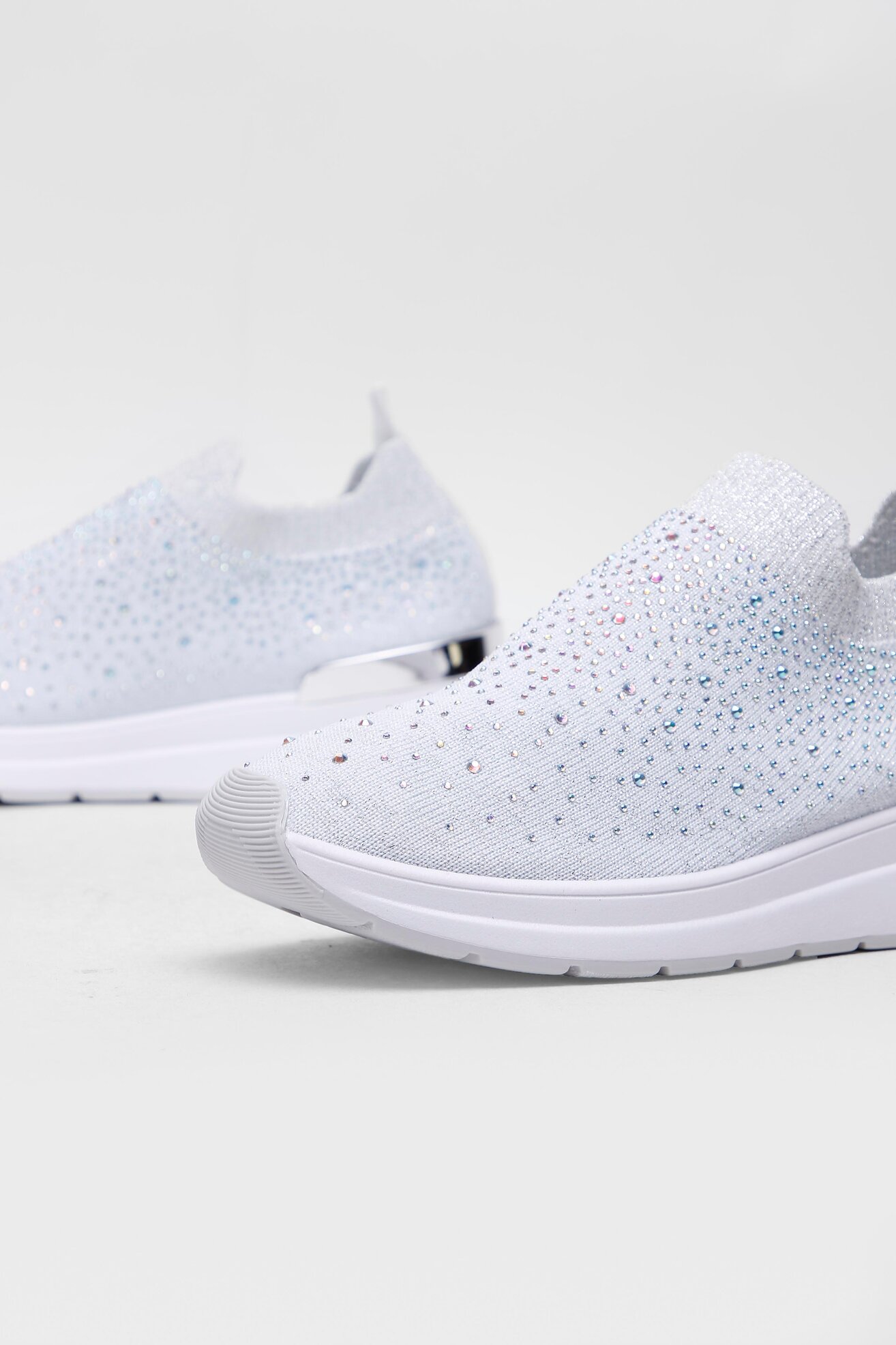 Sneakers Jenny Fairy WS062-14 Srebrny