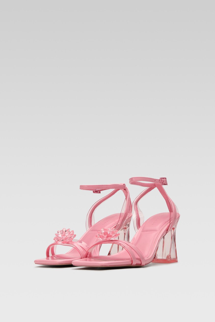 
                Jenny Fairy - Sandały różowe - 5904862773797