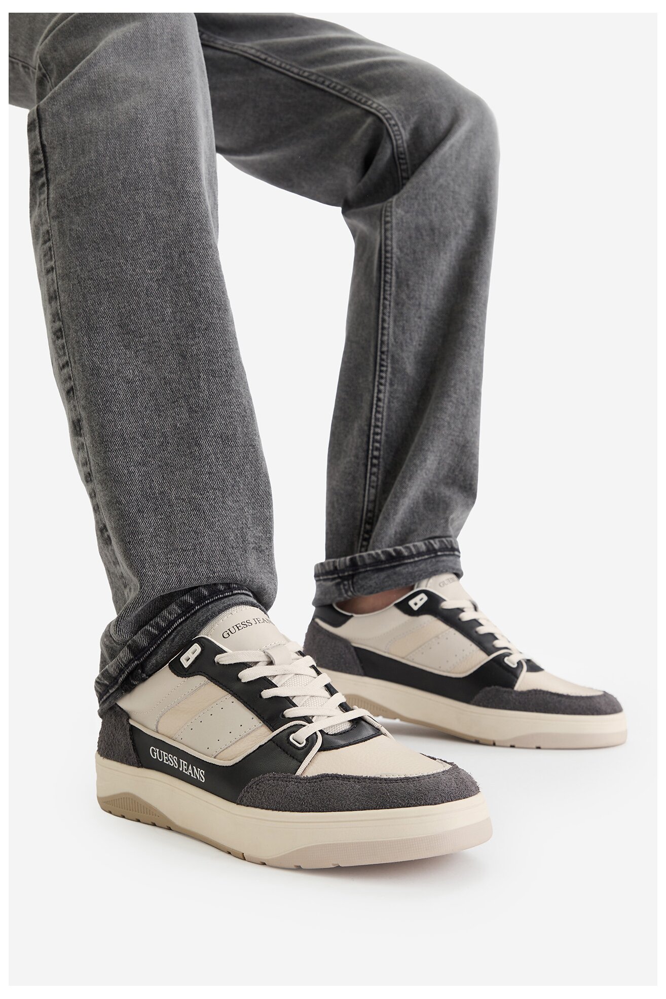 Сникърси GUESS JEANS EO-TEKSAS-01 126AM МОРСКО СИНЬО