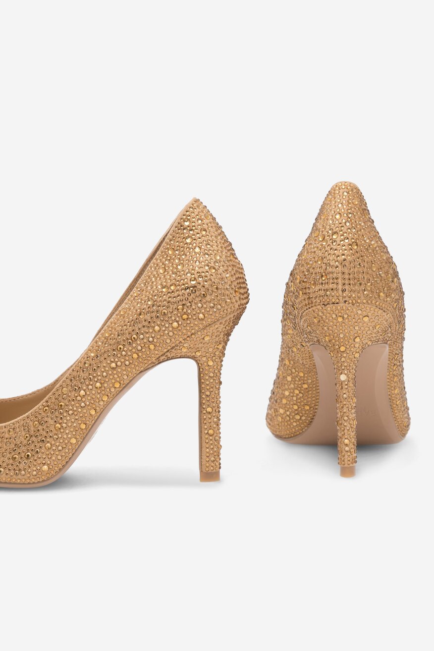 Badura - Czółenka skórzane na szpilce - 5905588109020