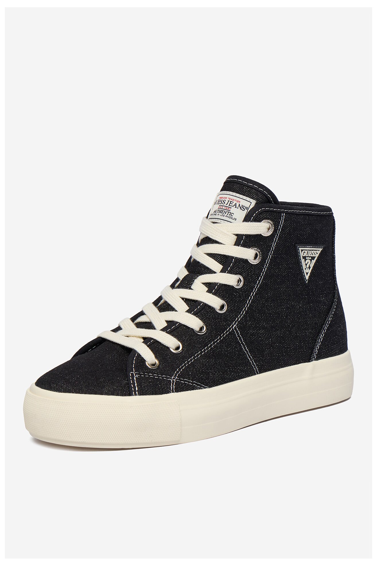 Platnena obuća GUESS JEANS CWBEO-GJ202505163 CRNA
