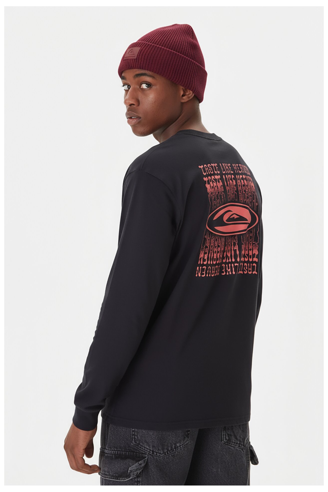 Férfi sapka QUIKSILVER CEO-QS-M3-001-AW25 BORDÓ