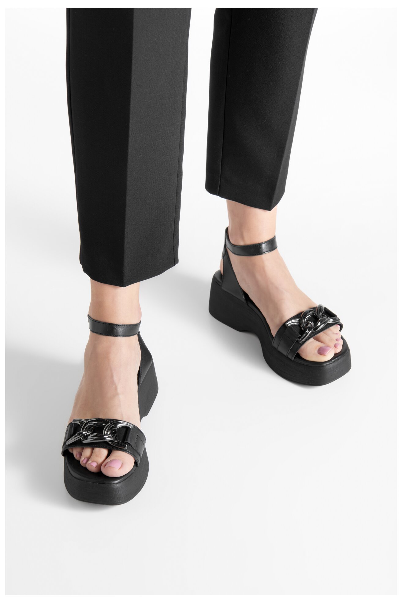 Sandale Lasocki WI23-NAGINA-03 CRNA