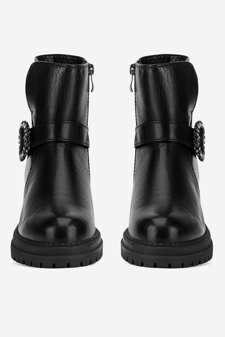 Sergio Bardi - Botki skórzane - 5905588974659