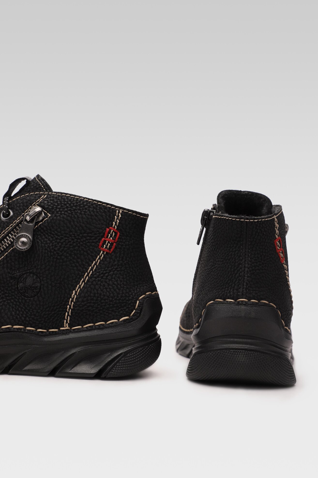 Trzewiki Rieker 55048-00 Czarny