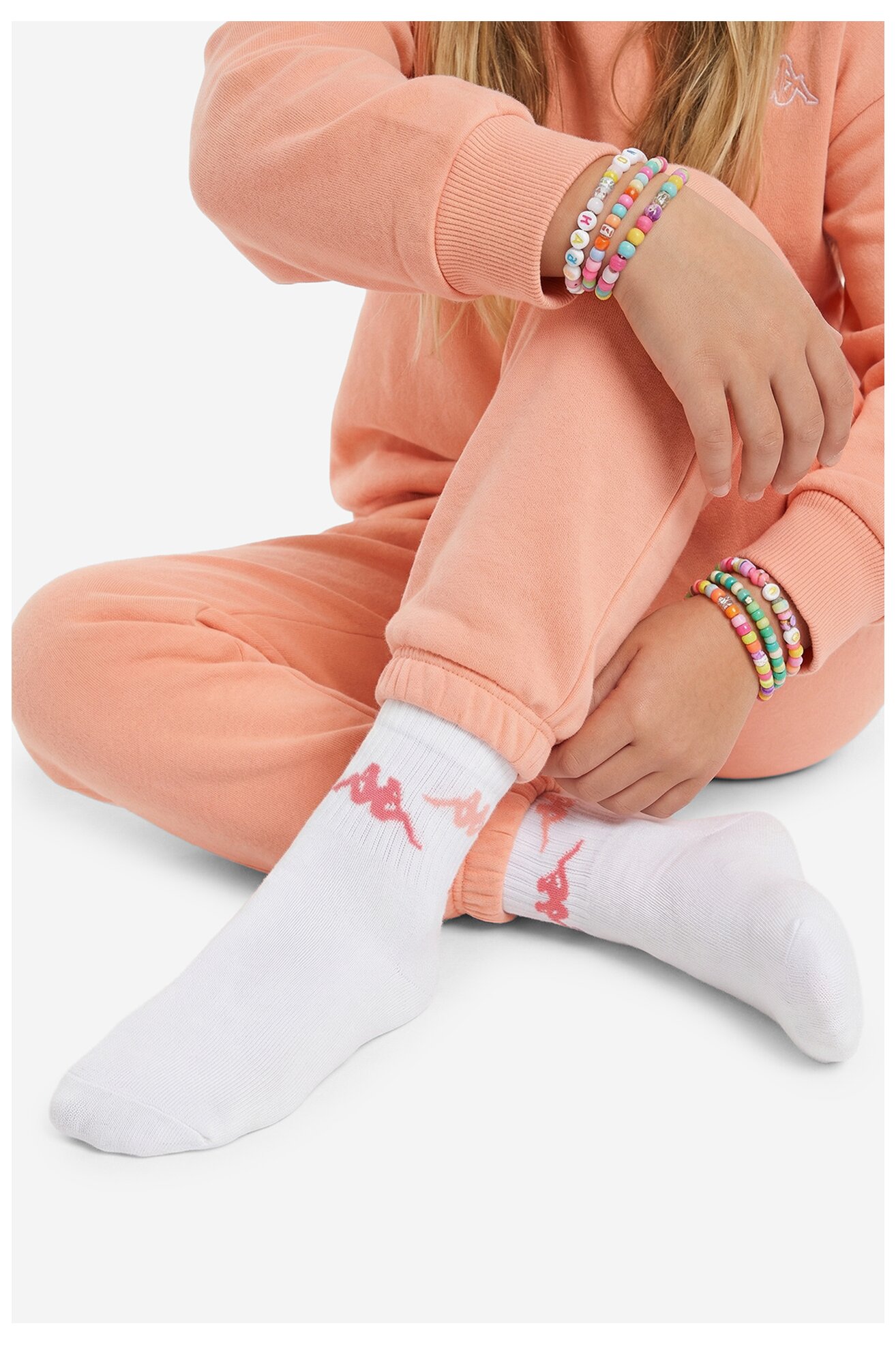 Zokni Kappa CEO_KR_KAPPA_DZ001_W_AW25 (3 -PACK) FEHÉR