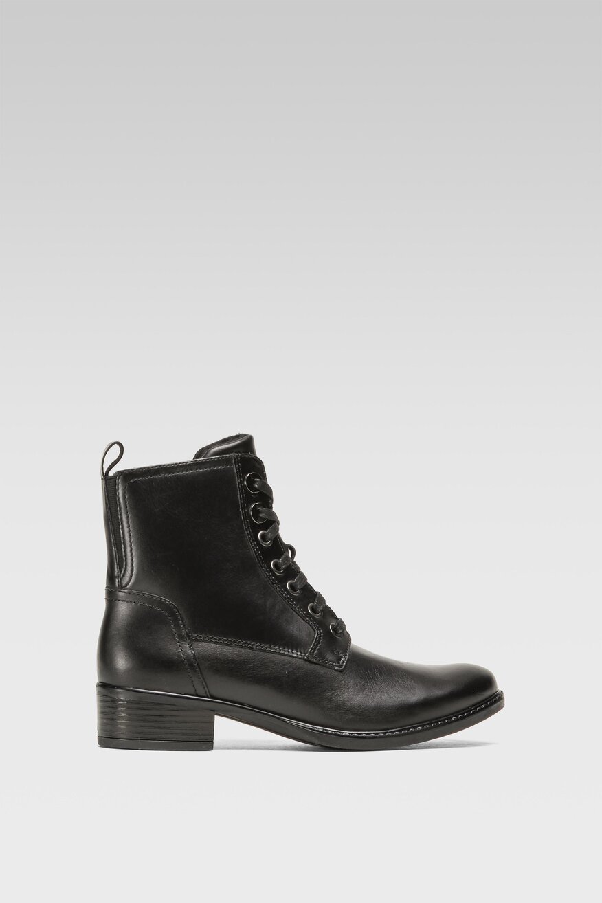 
                Lasocki - Skórzane trzewiki czarne - 5904862282909