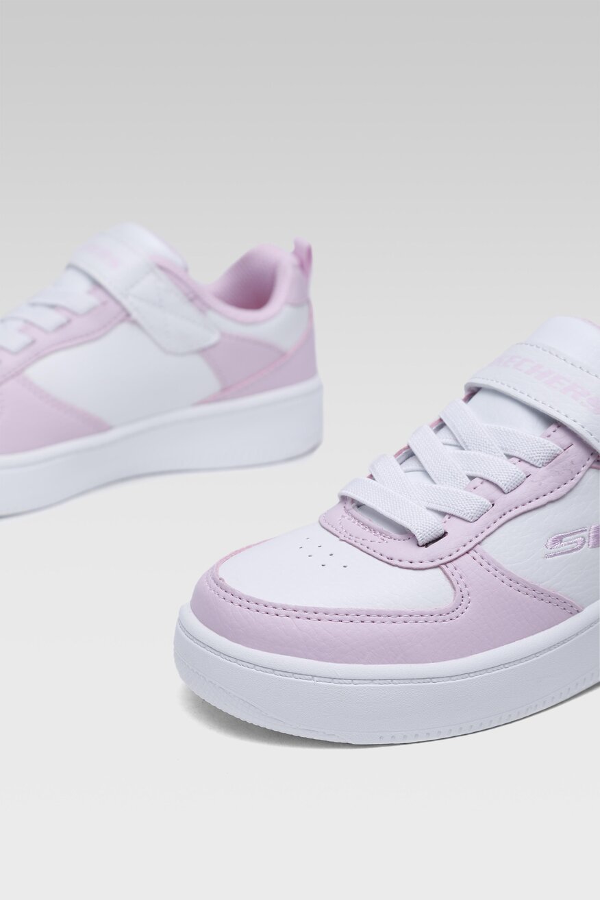 
                Skechers - Obuwie sportowe pastelowe białe - 5904248610463