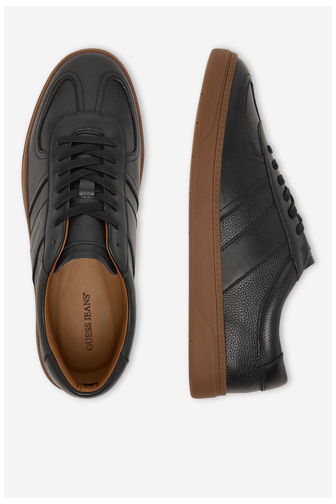 Сникърси GUESS JEANS EO-ORTEGO-01 126AM ЧЕРЕН