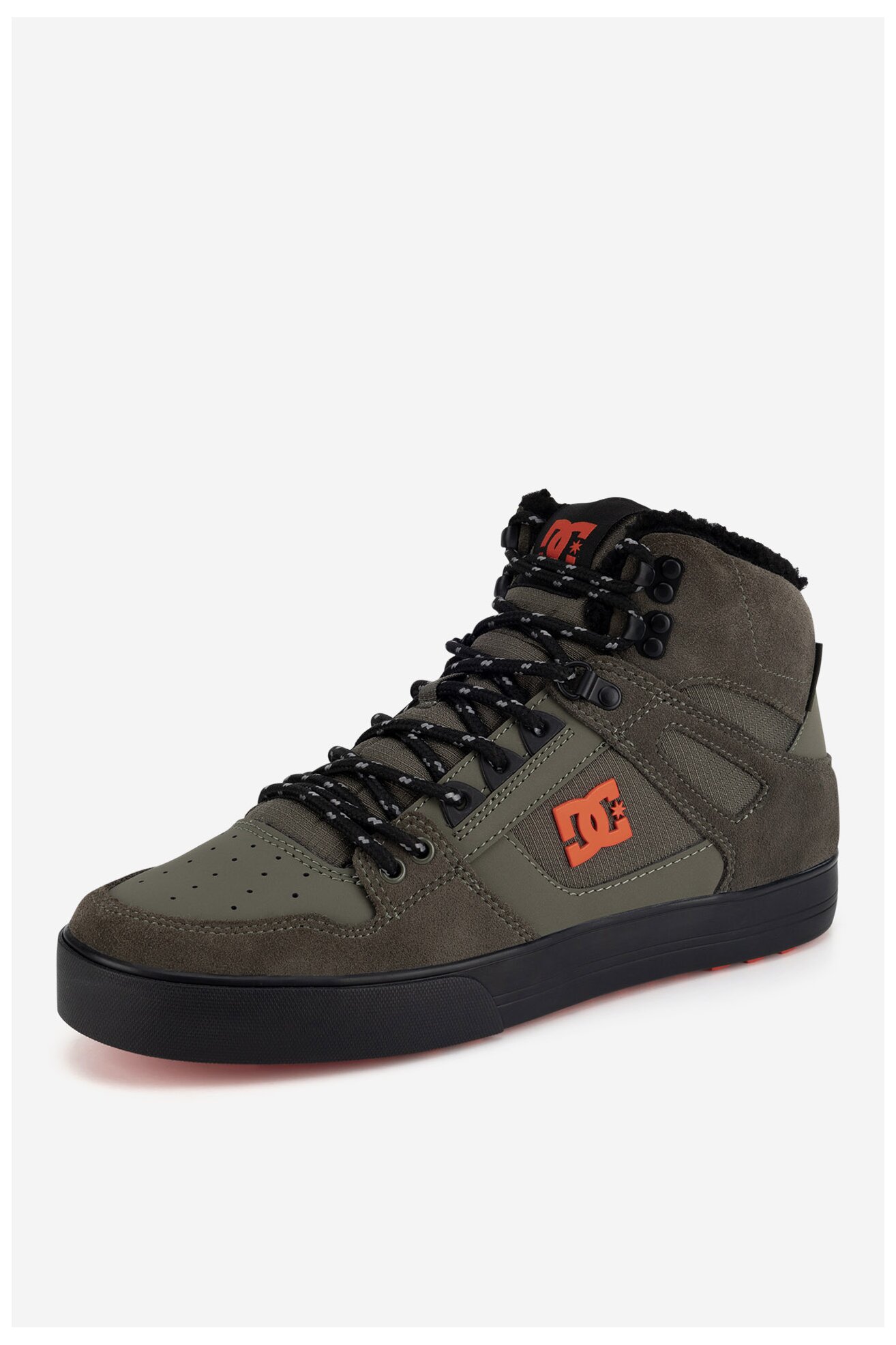 Боти DC Shoes PURE HIGH-TOP WC WNT ADYS400047-DOO МАСЛИНЕН
