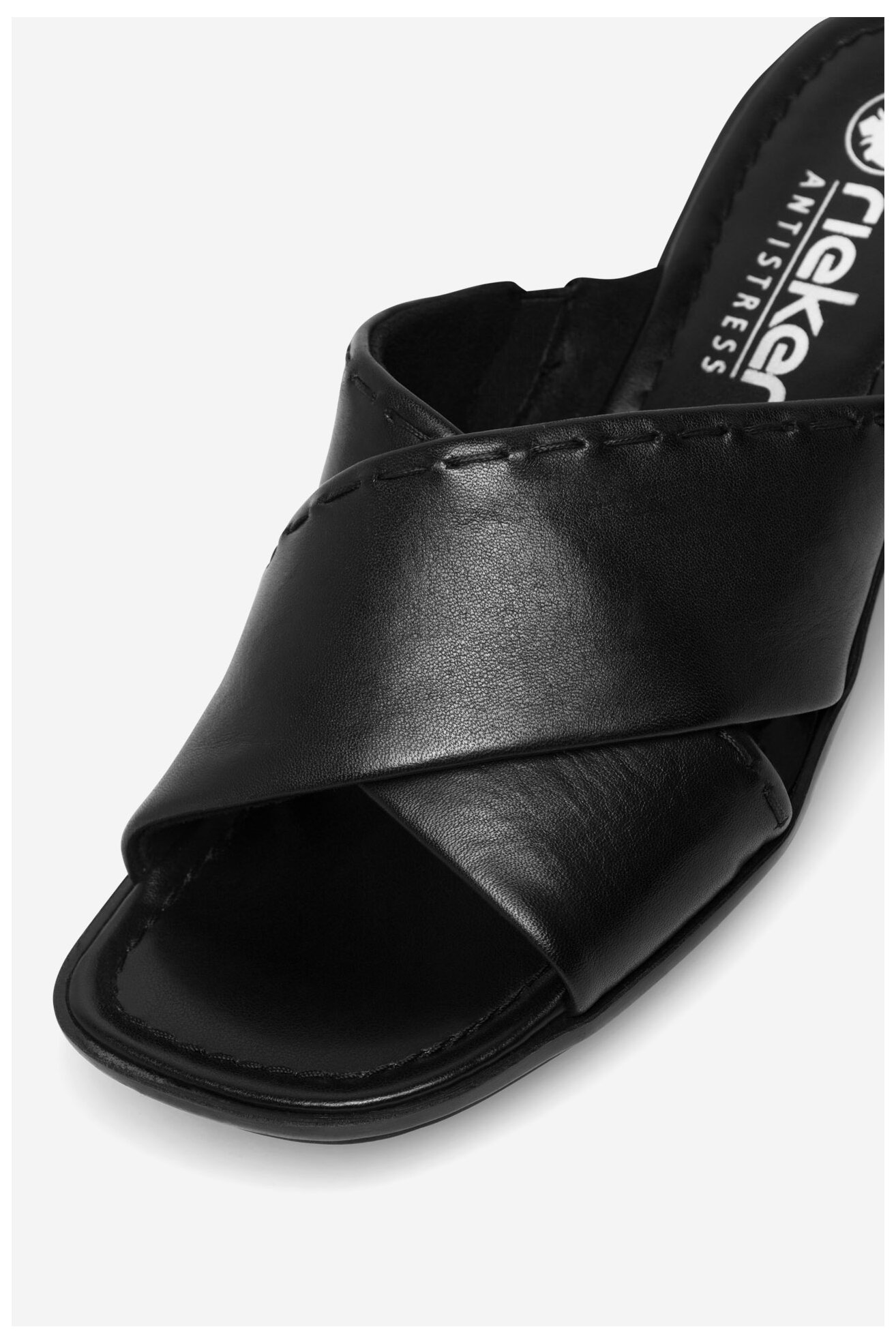 Klapki Rieker 62690-00 Czarny