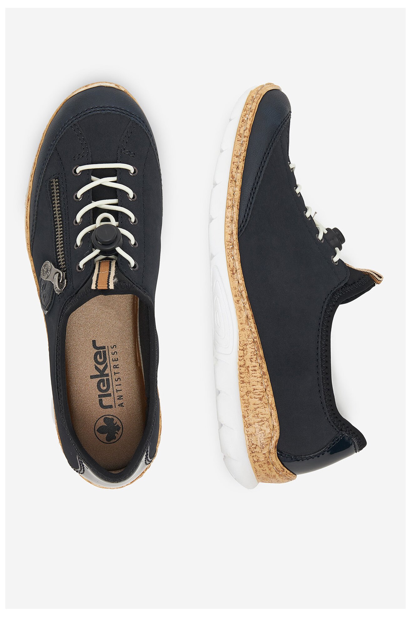 Tornacipő Rieker N4263-14 MÉLYKÉK