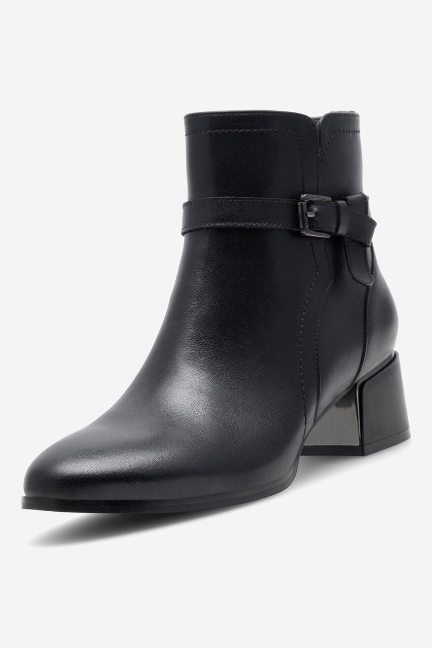 Lasocki - Skórzane botki - 5905588036425