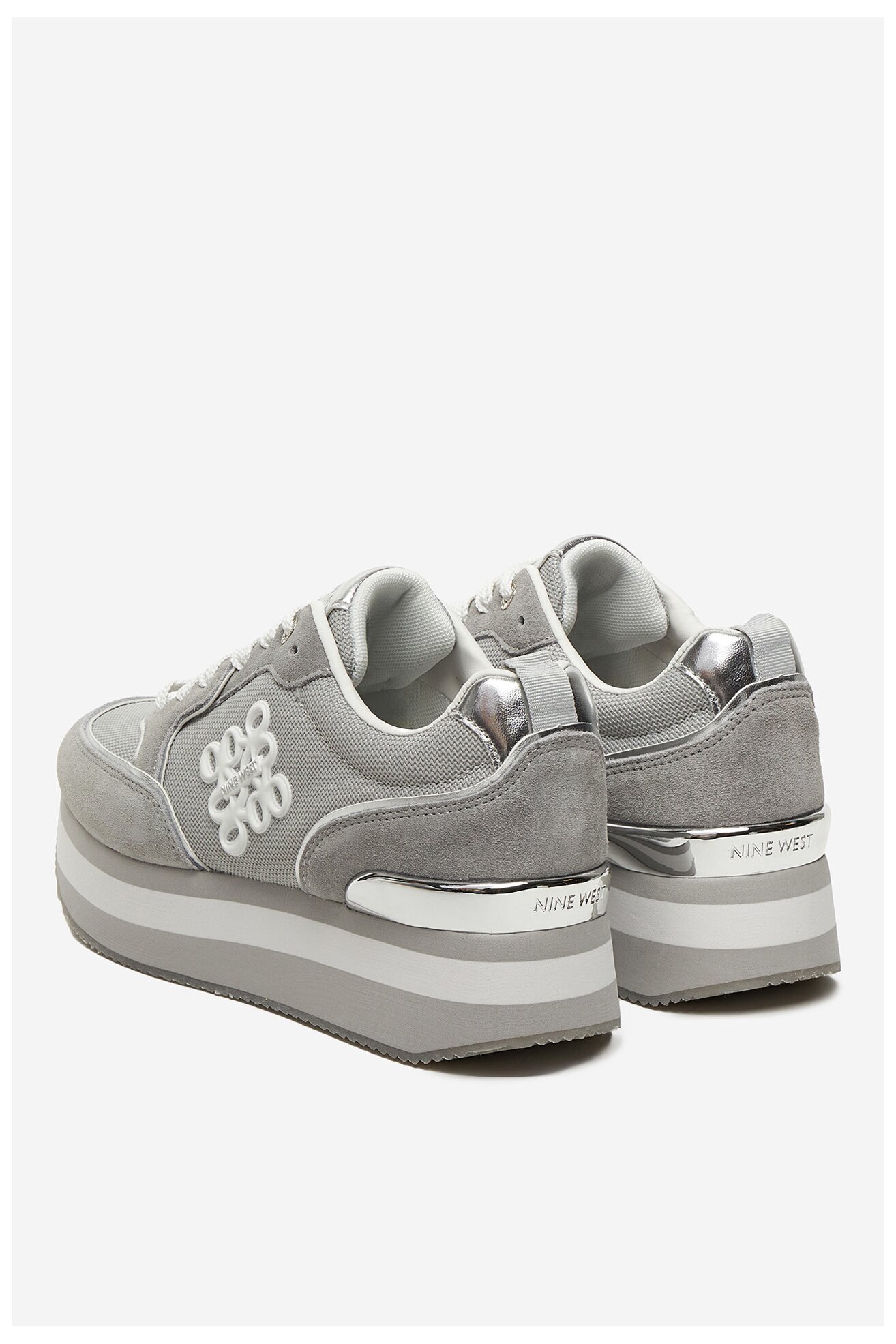 Patike NINE WEST SS25-3C093 SREBRNA