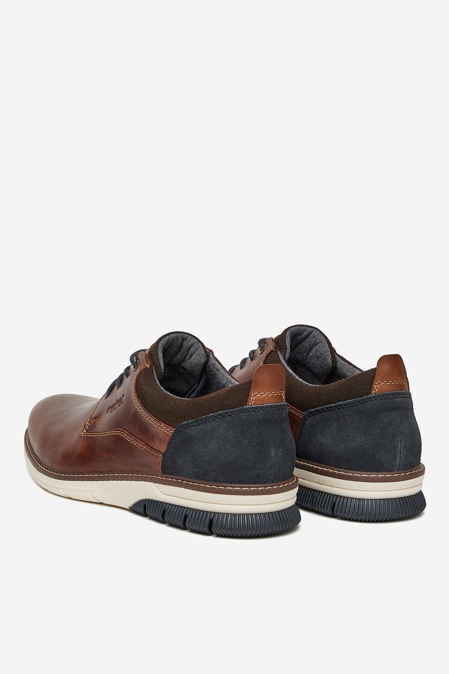 Rieker - Półbuty skórzane - 2230078420457