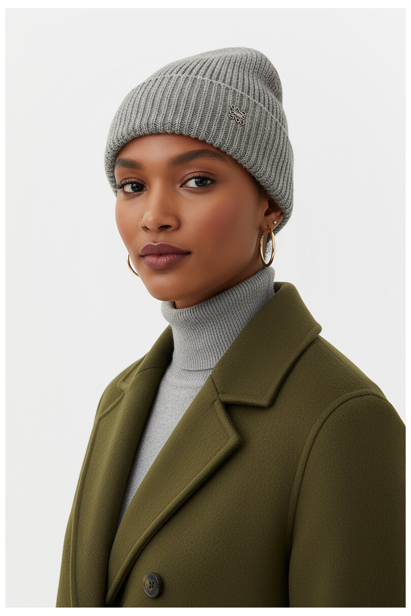 Női sapka NINE WEST CEO-NW-W3-011-AW25 SZÜRKE