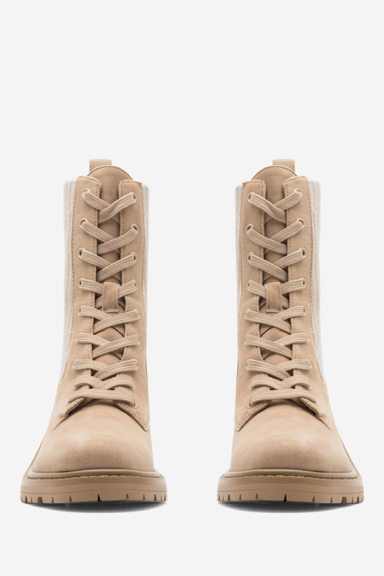 Botki SAM EDELMAN H3912M4251 Kremowy