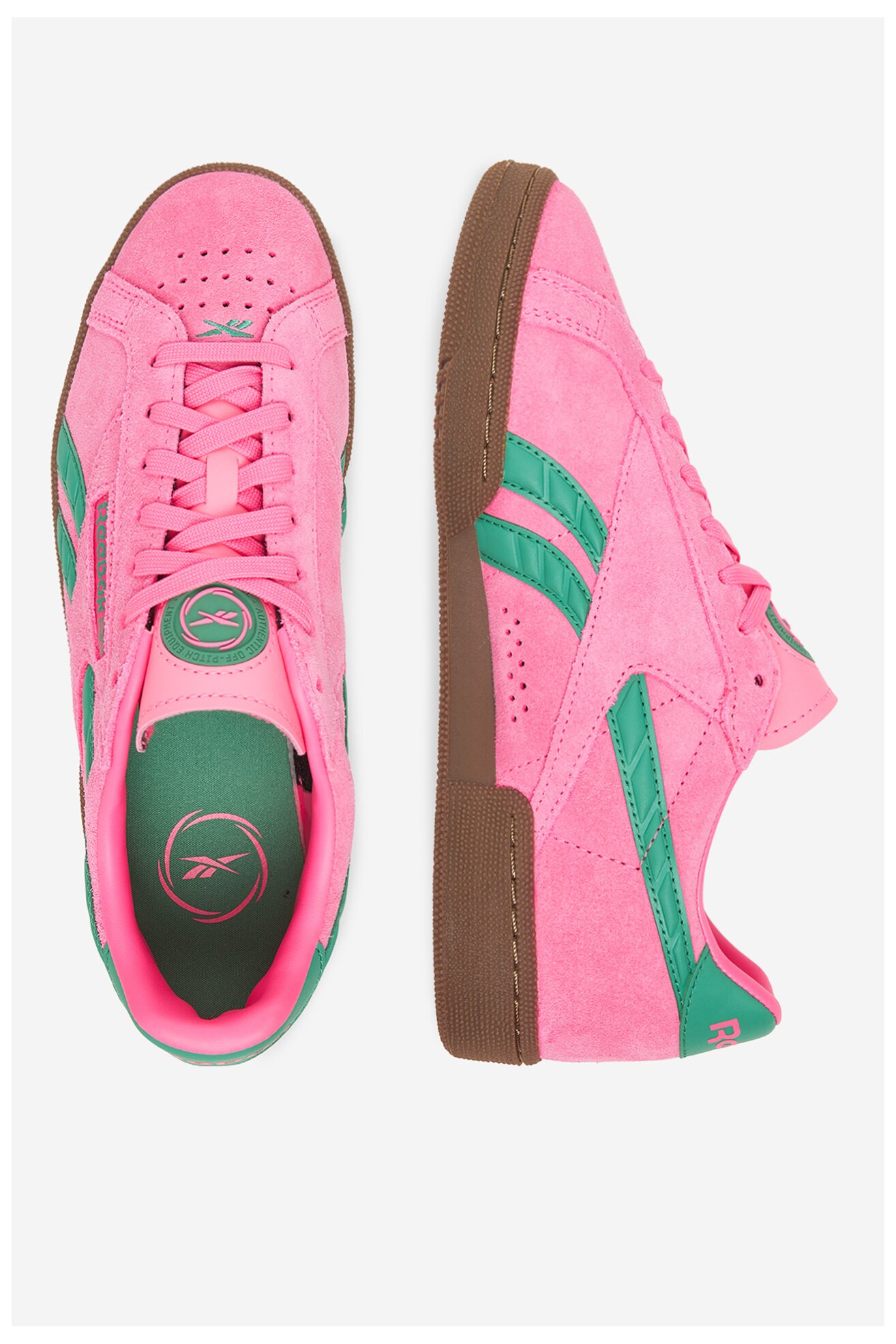 Sportcipő Reebok EO-CLUB C GROUNDS UK 100229526 RÓZSASZÍN