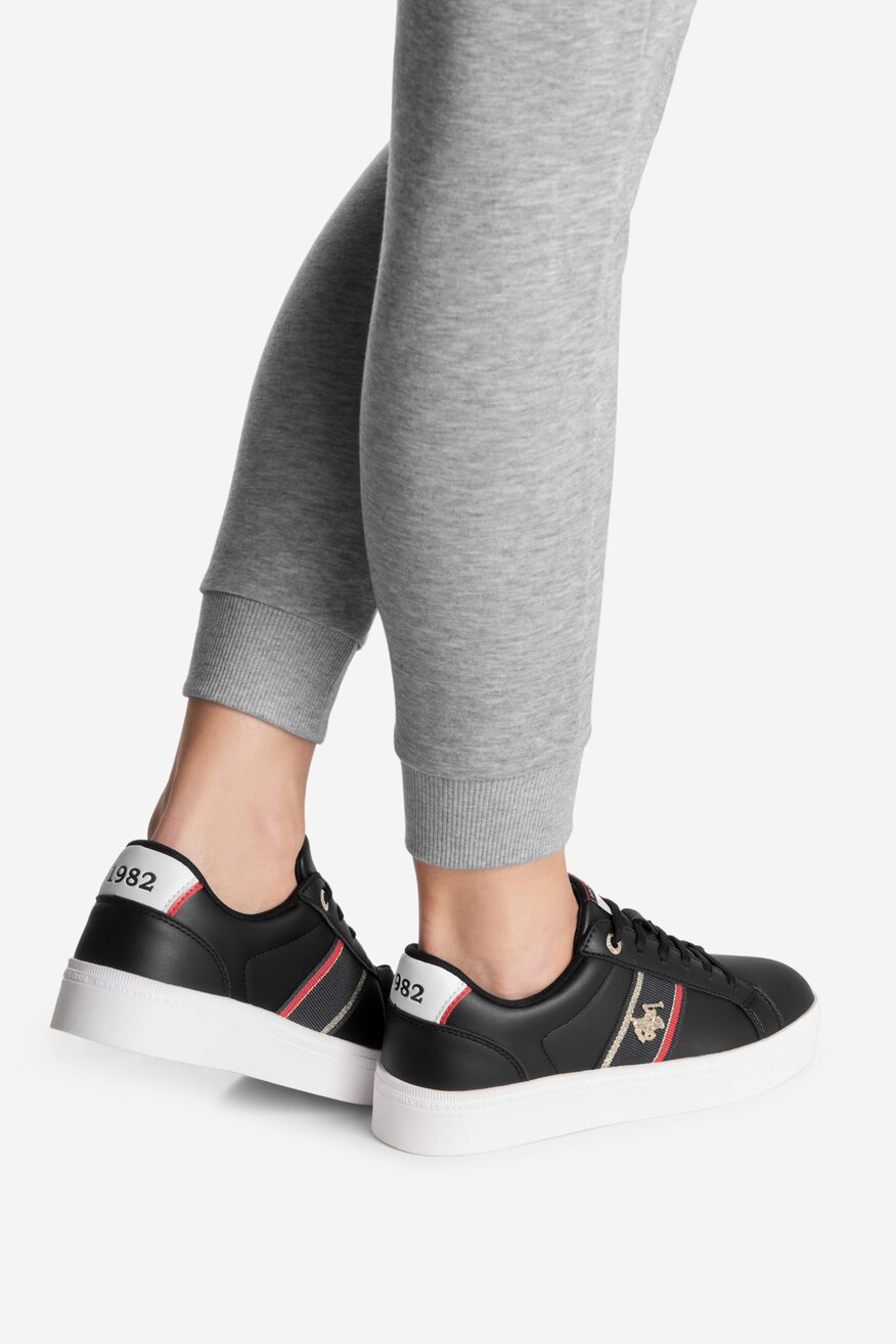 Pantofi pânză Beverly Hills Polo Club NEGRU - 5905588755630