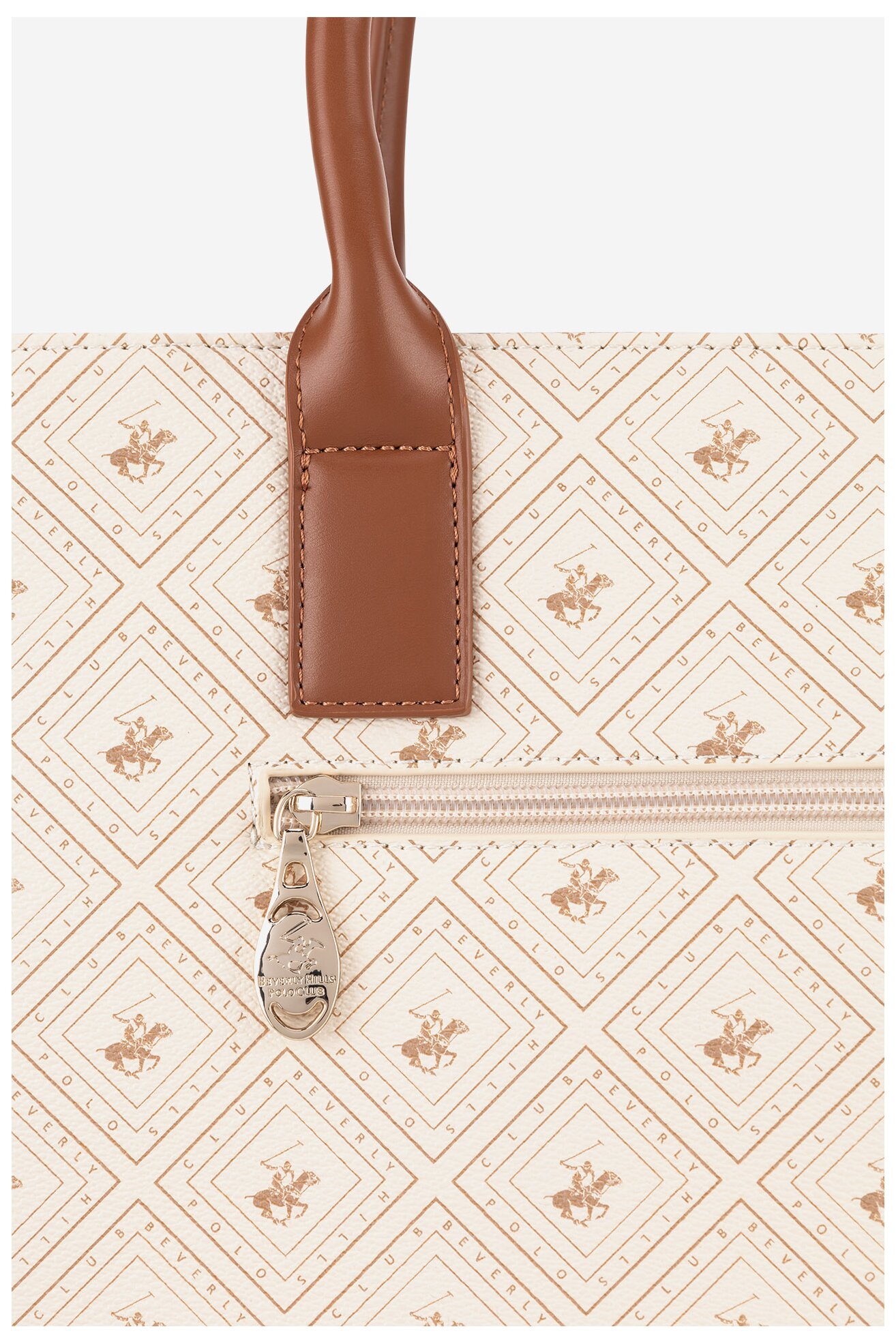 Torebka Beverly Hills Polo Club BHPC-S-004-07 Beżowy