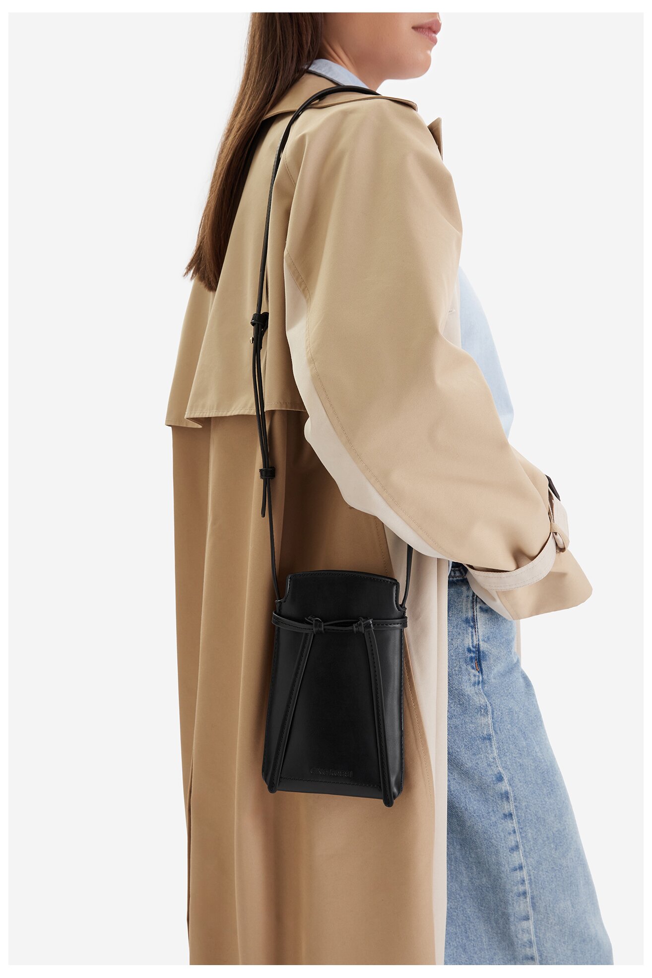 Дамска чанта Gino Rossi C-KY135 ЧЕРЕН