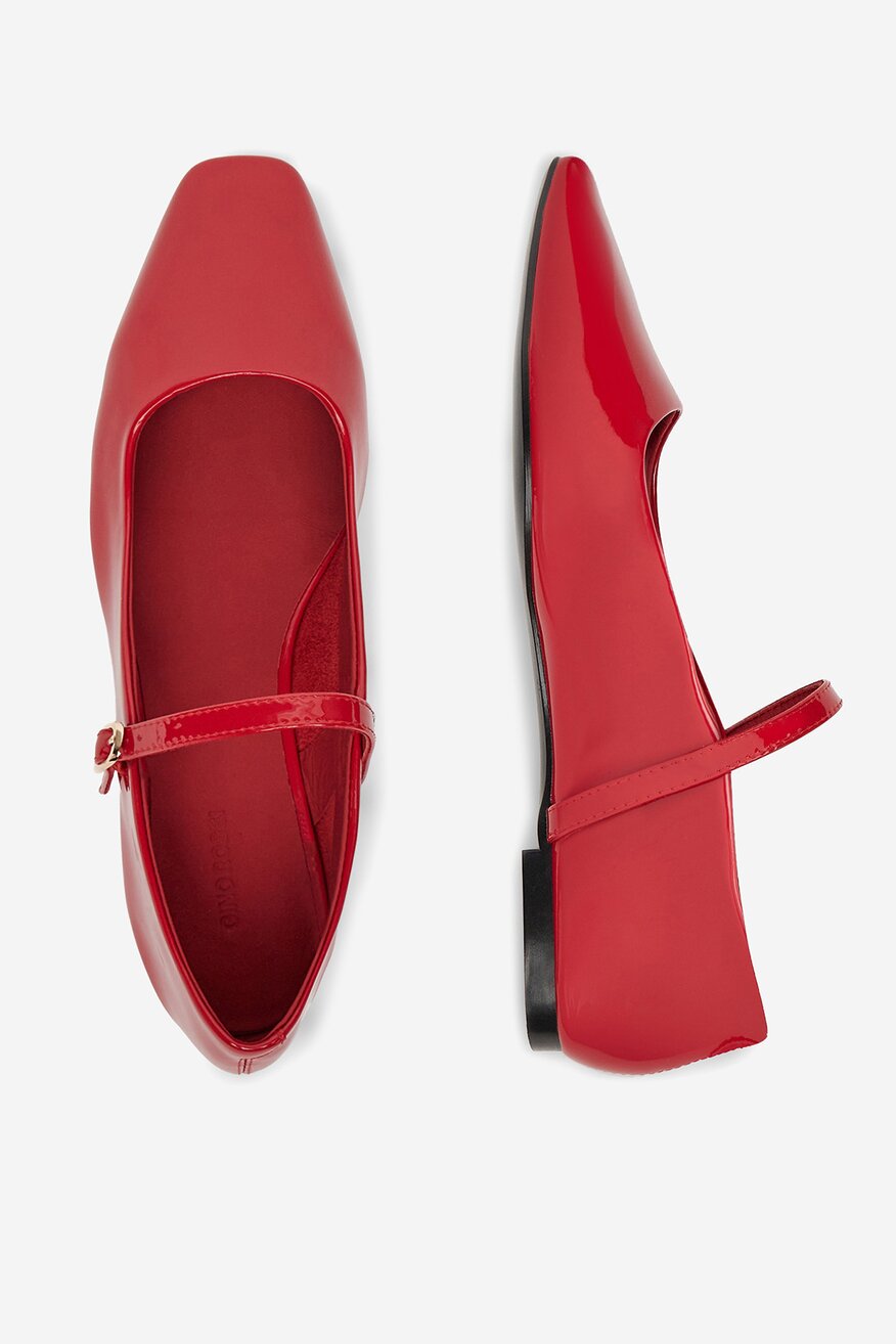 
                Gino Rossi - Baleriny skórzane - 5903698751443