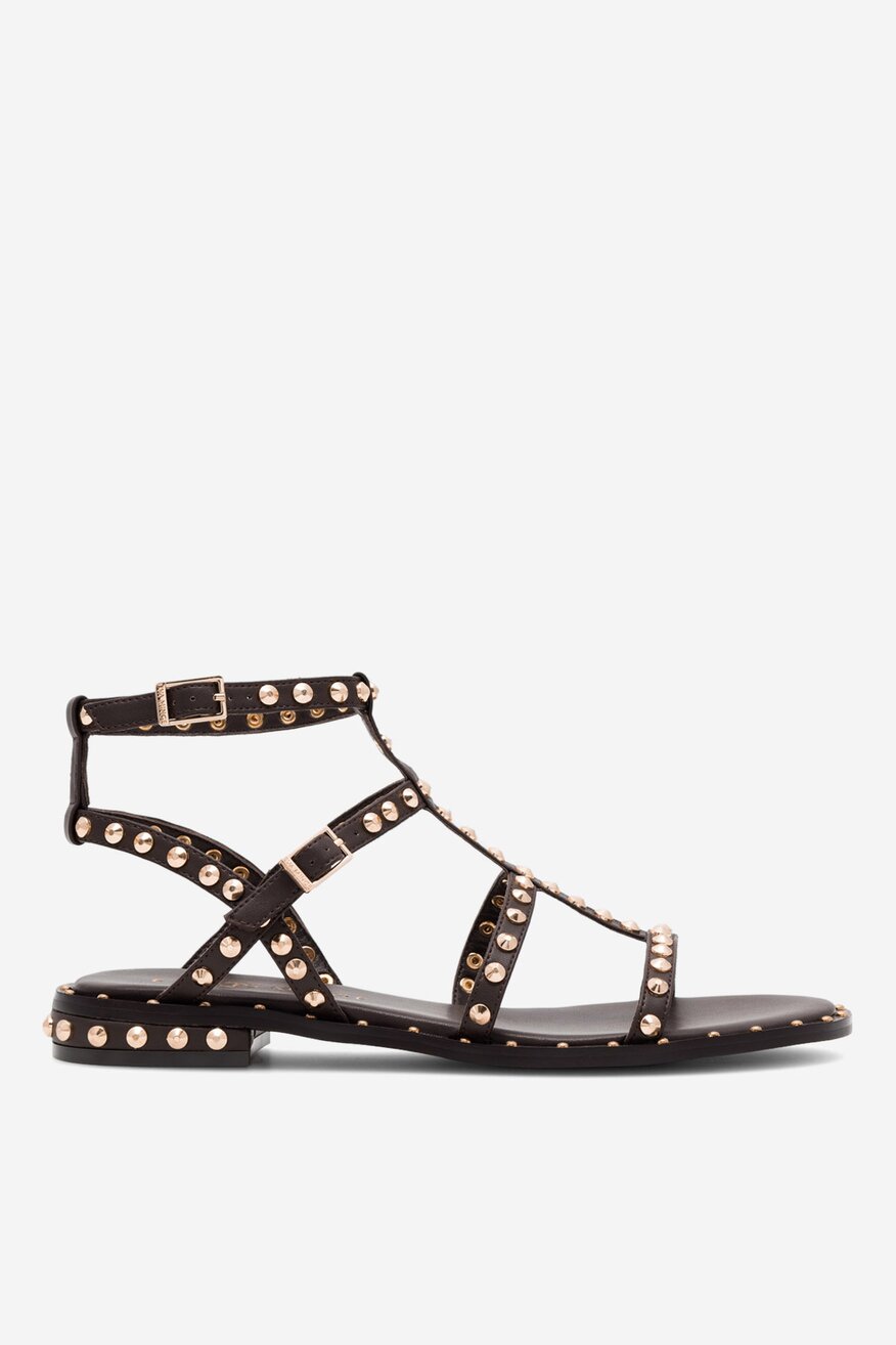 
                EVA MINGE - Skórzane sandały - 5905588393962