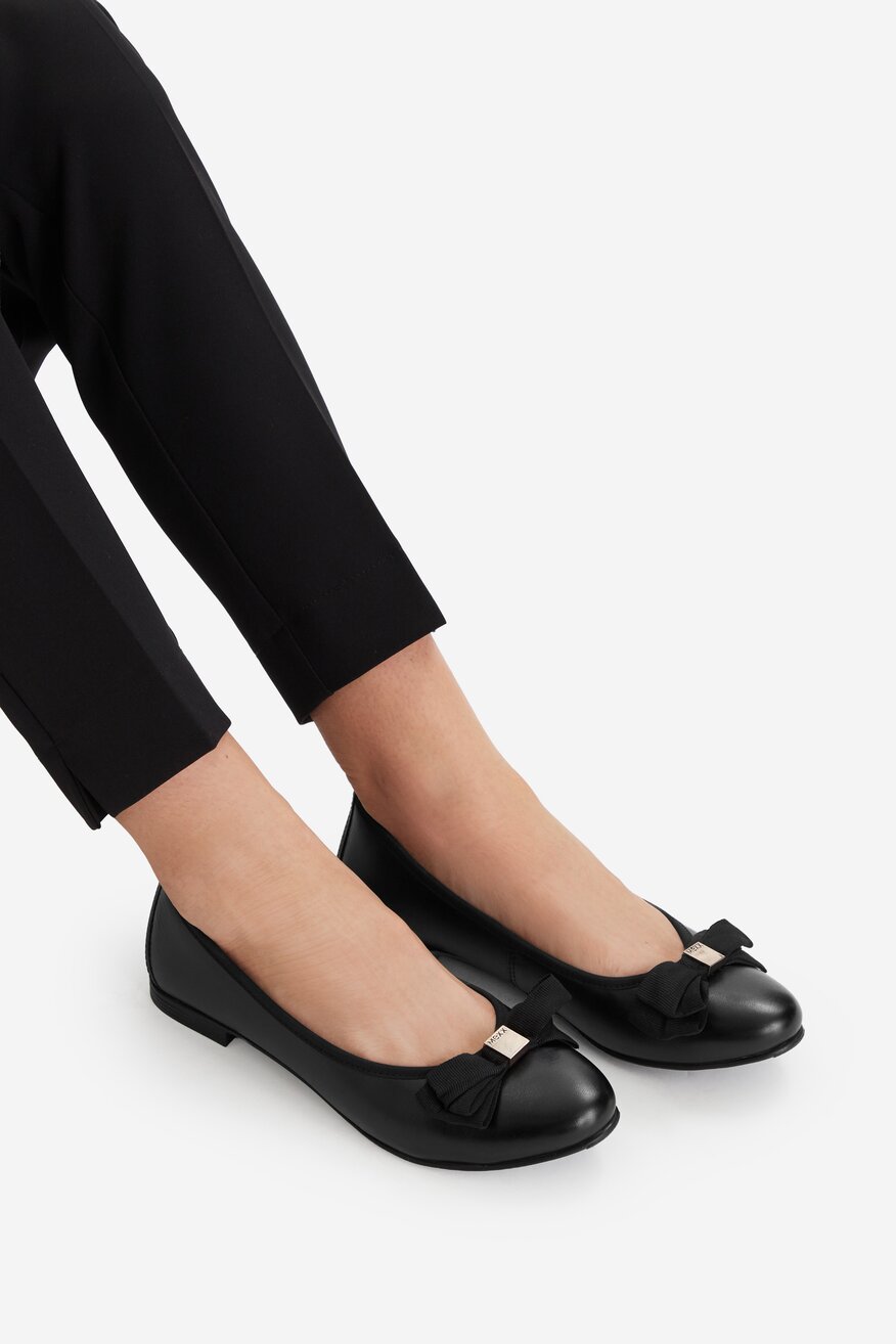 Mexx - Baleriny skórzane - 5906751450642