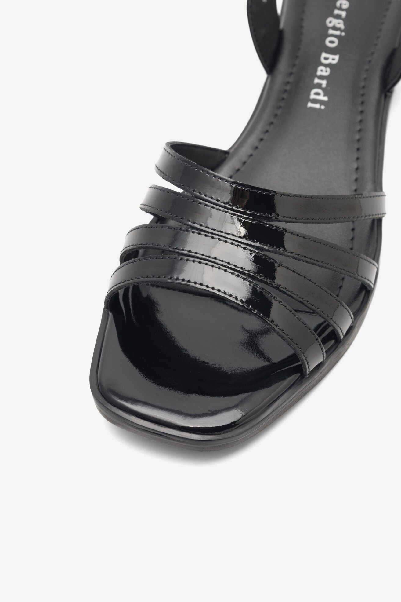 Sandały Sergio Bardi WI16-B1033-01SB Czarny