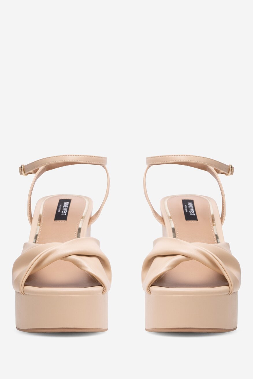 Sandály NINE WEST BÉŽOVÁ - 5905588559610